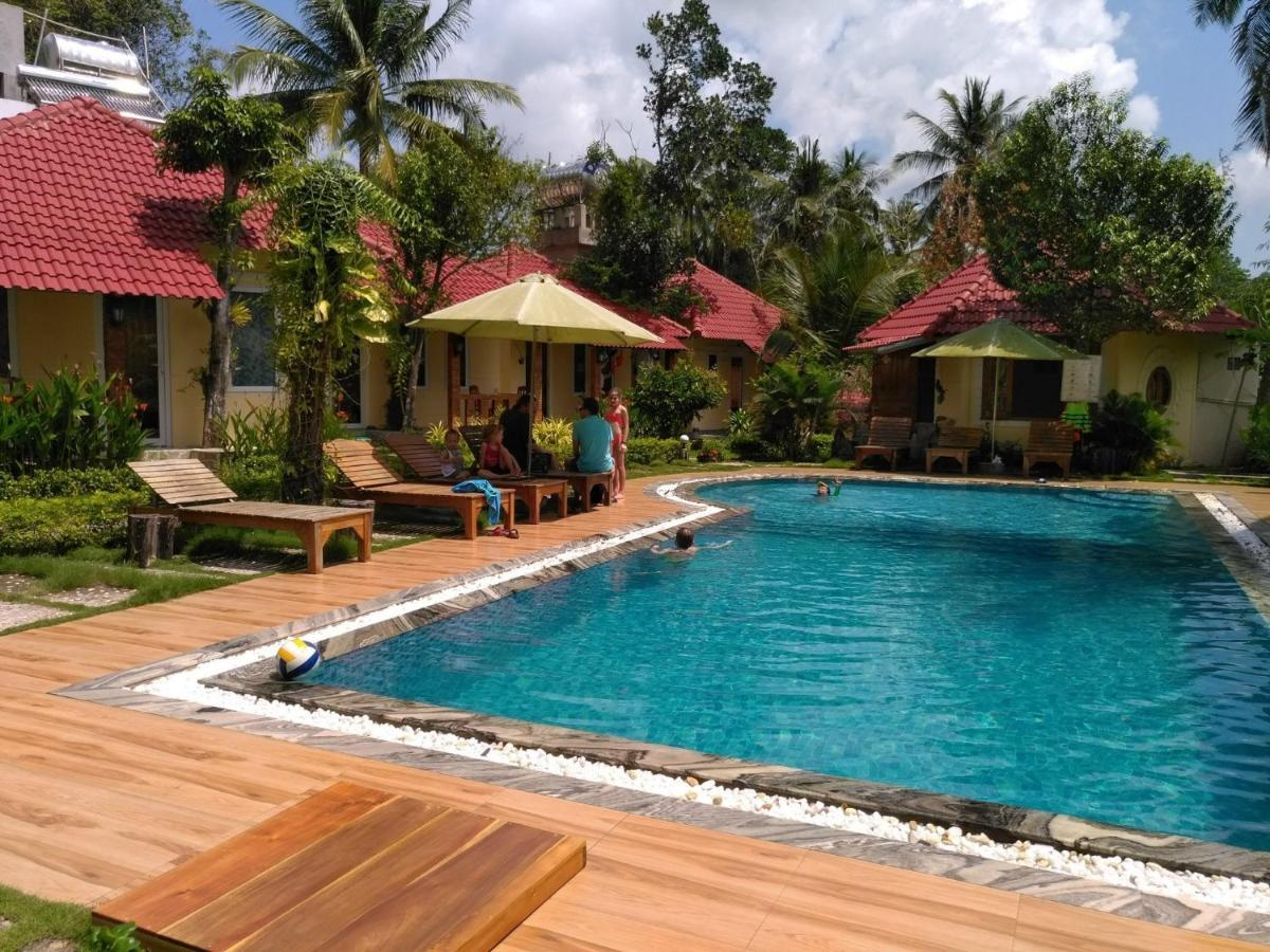 Sun & Wind Paradise Bungalow Дуонг-Донг Экстерьер фото