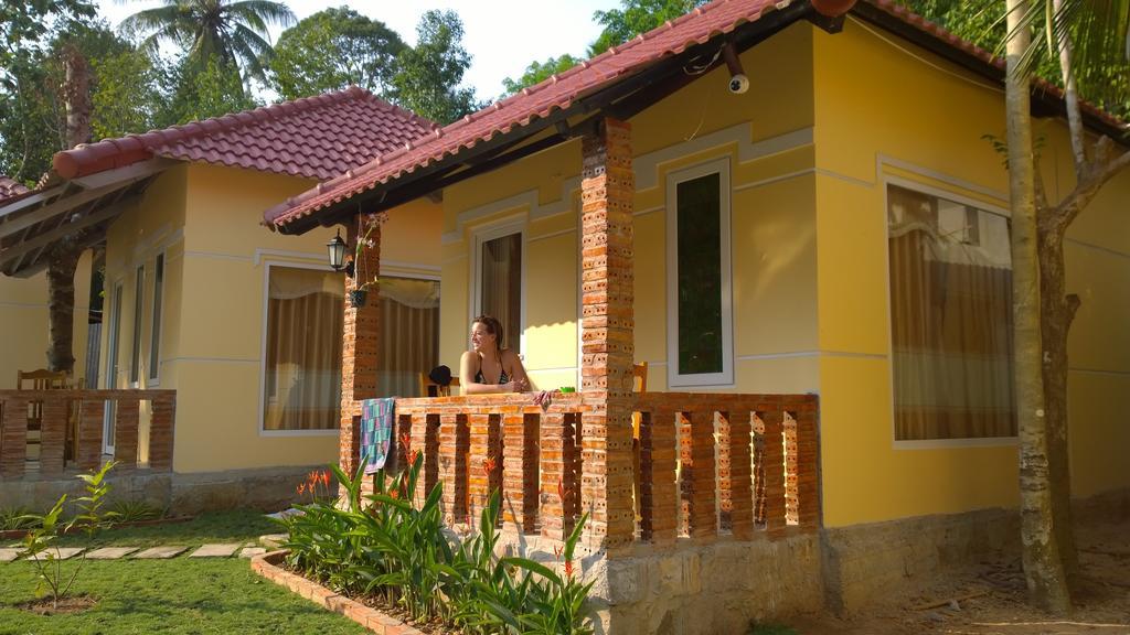 Sun & Wind Paradise Bungalow Дуонг-Донг Экстерьер фото
