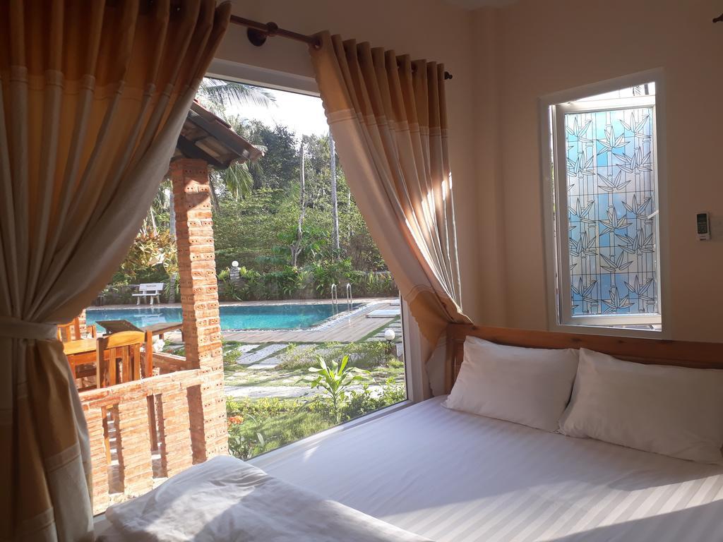 Sun & Wind Paradise Bungalow Дуонг-Донг Экстерьер фото