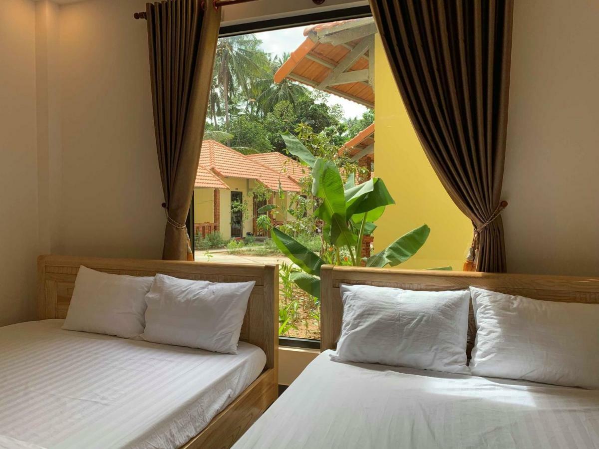 Sun & Wind Paradise Bungalow Дуонг-Донг Экстерьер фото